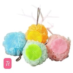 Bông tắm tạo bọt massa 2in1 giao màu ngẫu nhiên [TT06] 4