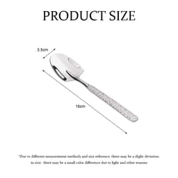 Thìa xẻng bằng thép không gỉ hình dưa hấu kem búa thìa thìa VINBEO -[AL06] 9