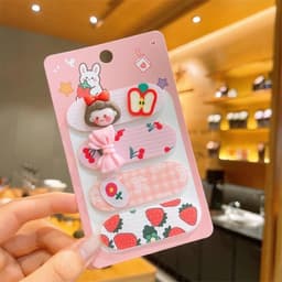 Set 4 miếng dán tóc mái và giữ tóc sau gáy cho bé🍀FREESHIP🍀 8