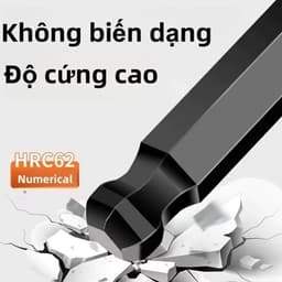 Bộ công cụ lục giác đa chức năngm CR-V, Bộ cờ lê chìa khóa lục giác có độ cứng cao S2, 1.5-10mm 6