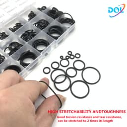 Gioăng cao su 400pcs Chất lượng cao - Roang cao su thay thế băng tan, Ron chỉ cao su. Thiết Bị Điện DQL 6