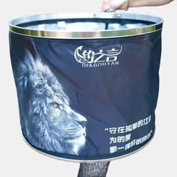 Rọng Đựng Cá Sư Tử Đen 3 Vành – Nhẹ, Bền, Đựng Cá Gọn Gàng Cho Dân Câu Đài 3