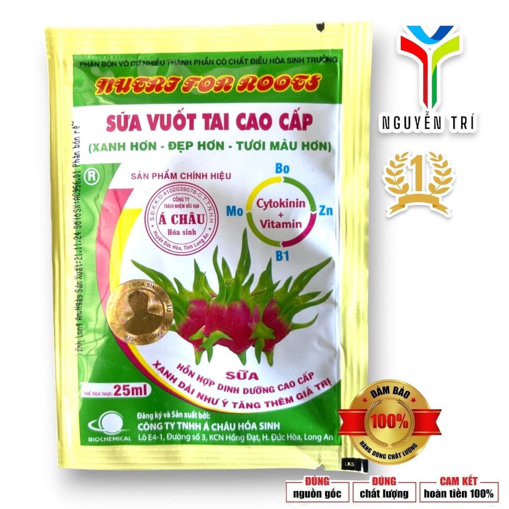 Sữa Vuốt Tai Thanh Long There For Roots (25ml) - Chuyên Lấy Ba Tai Đầu, Giữ Tai Xanh Chống Xuống Màu