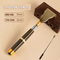 Cây Gãi Lưng - Gậy Gãi Ngứa Cao Cấp Thép Mangan Chống Gỉ 6 Màu Phong Cách, Rút Gọn Kéo Dài 5 Mức, >FREESHIP< 7