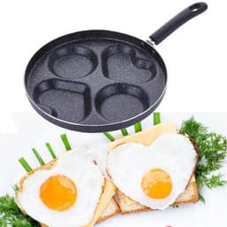 Chảo chiên ốp trứng 4 ngăn chống dính dùng được bếp từ 4