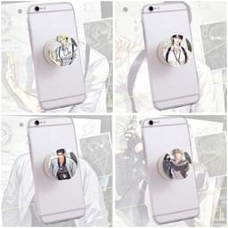 Giá đỡ điện thoại pop socket TEAM LEZHIN 2024 2025 Season's Greeting BL boylove in hình anime manga tiện lợi xinh xắn 1