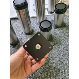 Chân Inox 80mm/100mm/150mm Dùng Cho Tủ Bếp, Kệ Tivi. Điều Chỉnh Được Độ Cao. Chất Liệu inox 304 Cao Cấp, Bền Đẹp 5