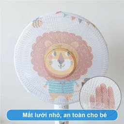 #Lưới Bọc Quạt HÌNH THÚ ngộ nghĩnh AN TOÀN XINH XẮN 2