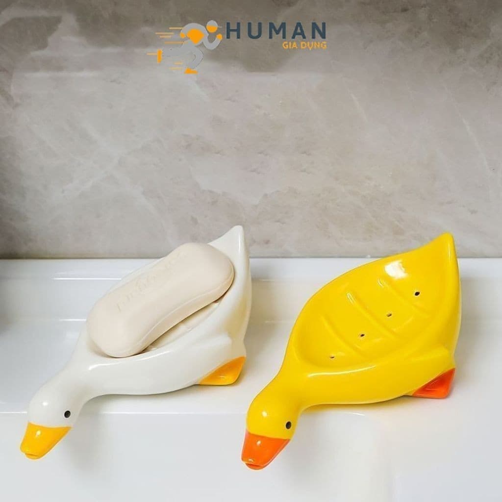 "Hộp đựng xà phòng CHÚ VỊT chất liệu NHỰA cao cấp, dễ thương, sang trọng"