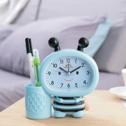 Đồng hồ báo thức để bàn hình chú ong siêu xinh 5