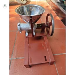 Cối 12 Liền Bệ Máy Xay Thịt, Xay Xương , Xay Cua 12 chân sắt tặng kèm buli dây cô loa sàng 8mm 4