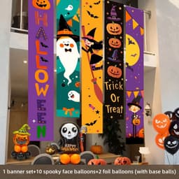Trang trí treo tường Halloween Trang trí tiệc Halloween Trang trí nhà cửa hoặc cửa hàng Trang trí 8