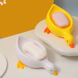 "Hộp đựng xà phòng CHÚ VỊT chất liệu NHỰA cao cấp, dễ thương, sang trọng" 3