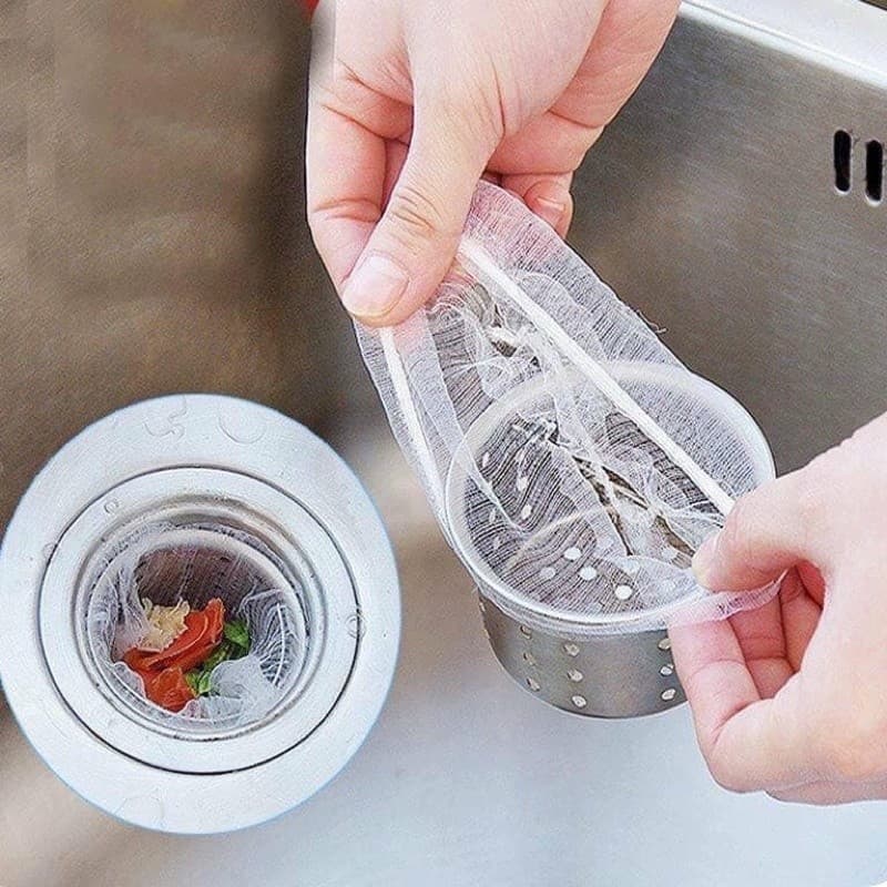 sét 100 túi lưới lọc rác bồn, chậu rửa FREE SHIP