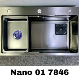 Chậu 1 Hố inox 304 Cao Cấp, Dày Dặn Chắc Chắn, Độ Bền Cao. Hàng Loại 1 3