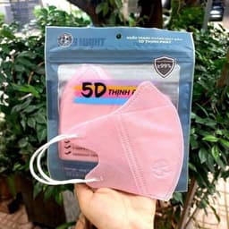 Khẩu trang 5D kháng khuẩn thùng 100 chiếc dùng 1 lần thịnh phát 7