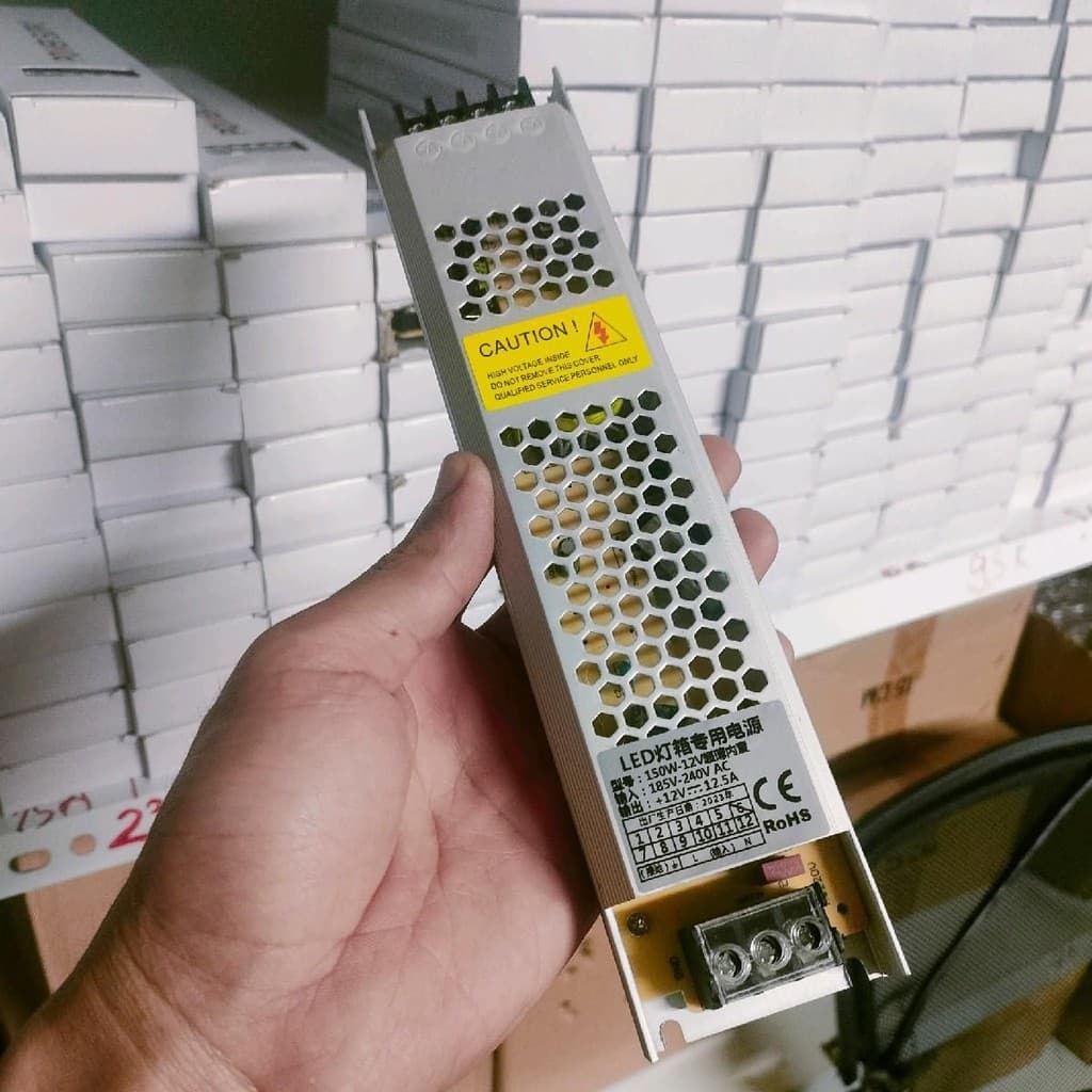 Nguồn Led 12V Dùng Cho Led Nội Thất Tủ Bếp, Tủ Áo. Hàng Chất Lượng Cao