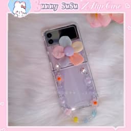 Z Flip 3 - ZFlip 3 - ZFlip3 - Flip3 5G hoa vải nhẹ nhàng nữ tính 6