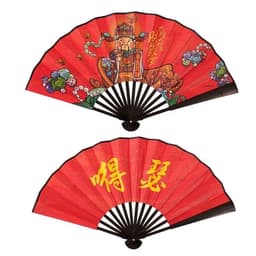 Quạt xếp nan 28cm phụ kiện trưng bày trang trí chụp ảnh cầm tay xinh xắn 4