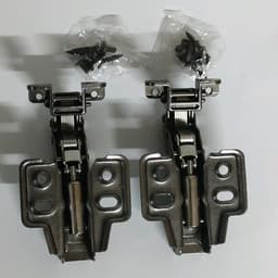 Bản Lề Cánh Kính Giảm Chấn Màu Titan Chất Liệu Thép Điện Hóa. Đóng Mở Êm Ái, Độ Độ Bền 10000 Lần Đóng Mở. 8