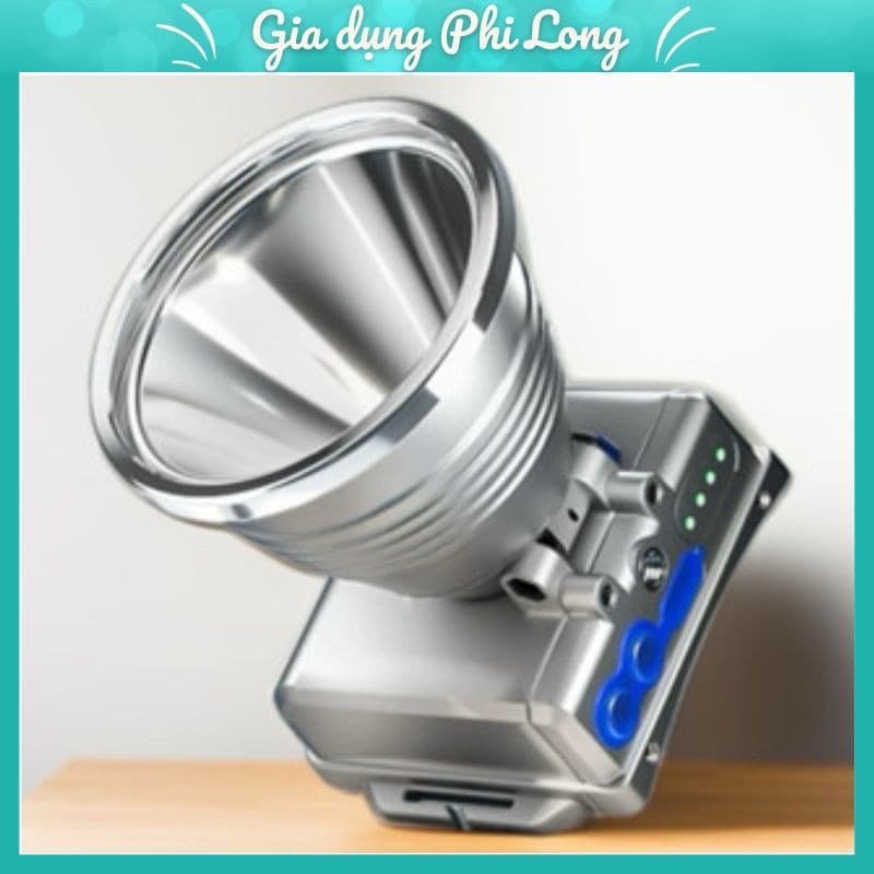 Đèn pin đội đầu XJ78 siêu sáng chiếu xa ánh sáng trắng, vàng pin trâu công suất lớn vỏ hợp kim nhôm🍀FREESHIP🍀