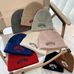 Mùa Thu Cho Bé Mũ Dệt Kim Trẻ Em Ấm Bảo Vệ Tai Bonnet Mềm Beanie Mũ Cho Bé Đầu Dành Cho Bé Tập Đi 3