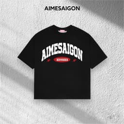 [XX Ver1] Áo Thun Boxy Local Brand Cotton Cổ Tròn Form Rộng Unisex Nam Nữ AIMESAIGON XXVIIIXX Hot Trend Tiffany Unisex 3