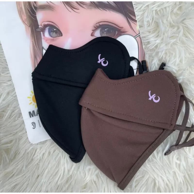 Khẩu Trang Vải Nỉ 2 Lớp Chống Nắng Cao Cấp manhdoan