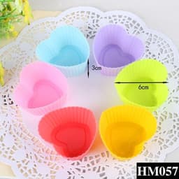 Khuôn cupcake các loại, khuôn cupcake hình tròn, hình trái tim HM056.HM057 6