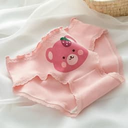Set 20 Quần Lót Nữ Cotton 💥 HÀNG CAO CẤP 💥 Quần Chip Cute Tăm Mềm Gấu Bee Hồng Thoáng Khí Co Dãn Kháng Khuẩn C18 5