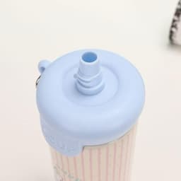 Cốc Giữ Nhiệt  Dung Tích 600ML Hoạ Tiết Mèo - Cún Dễ Thương Tặng Kèm Móc Khoá và Nút Bịt FREE SHIP 6