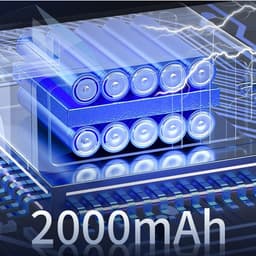 Máy Hút Bụi Mini Không Dây Lực Hút Làm Sạch Bàn Phím, Ô Tô,Nhỏ Gọn Pin Sạc Tiện Lợi 5