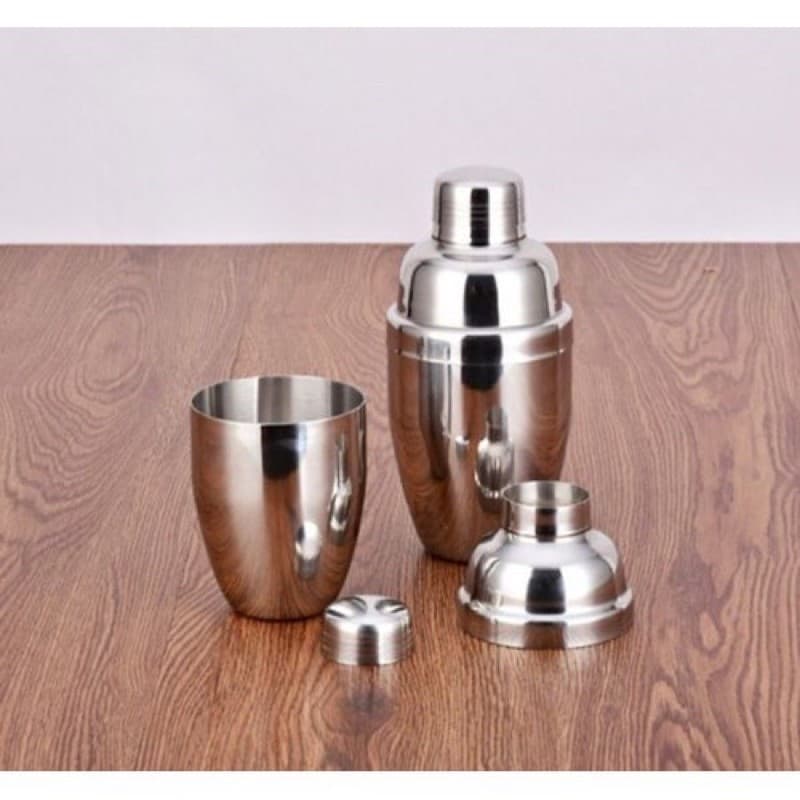 Bình Lắc Pha Chế Cocktail INOX CAO CẤP không rỉ sét. các size (350ml-550ml -700ml )
