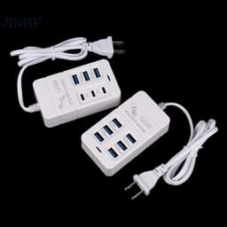 6 Cổng Sạc USB Đa Cổng 35W PD Type-C Điện Thoại Di Động Sạc Nhanh Tường Bộ Sạc TypeC USB Hub Adapter HOT -260901 2