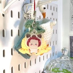 Dây treo điện thoại  BLUE LOCK trang trí điện thoại cute dễ thương WrightZ 7