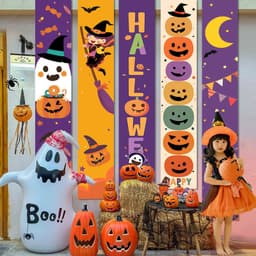 Trang trí treo tường Halloween Trang trí tiệc Halloween Trang trí nhà cửa hoặc cửa hàng Trang trí 1