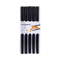 Bộ 20 Đũa nhựa cao cấp Việt Nhật 24cm, gia đình, nhà hàng, khách sạn nhựa ABS nguyên sinh 2858 6
