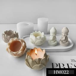 Set khuôn hoa seᵰ, toà seᵰ và phật HM022 2