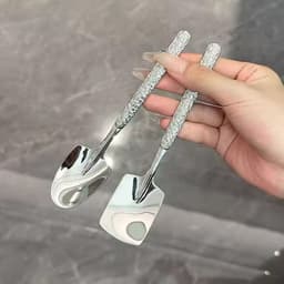 Thìa xẻng bằng thép không gỉ hình dưa hấu kem búa thìa thìa VINBEO -[AL06] 6