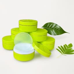 Giá Sỉ 100 hũ K200 xanh bơ (lòng 200g + hũ = 250g) - Có nắp lót chống tràn - Đựng kem trộn Đựng kem body 1