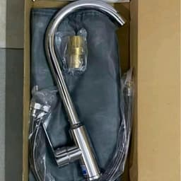Vòi Rửa Bát Chất Liệu Đồng Mạ Niken Cao Cấp, Chống Han Rỉ, Độ Bền Cao, Có 2 Chế Độ Nóng, Lạnh. Hàng Tốt, Dày Dặn 3
