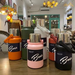 Bình Giữ Nhiệt Boss Inox 316 Có Nắp Kèm Cốc Dung Tích 800ml/1000ml/ 1500ml 8