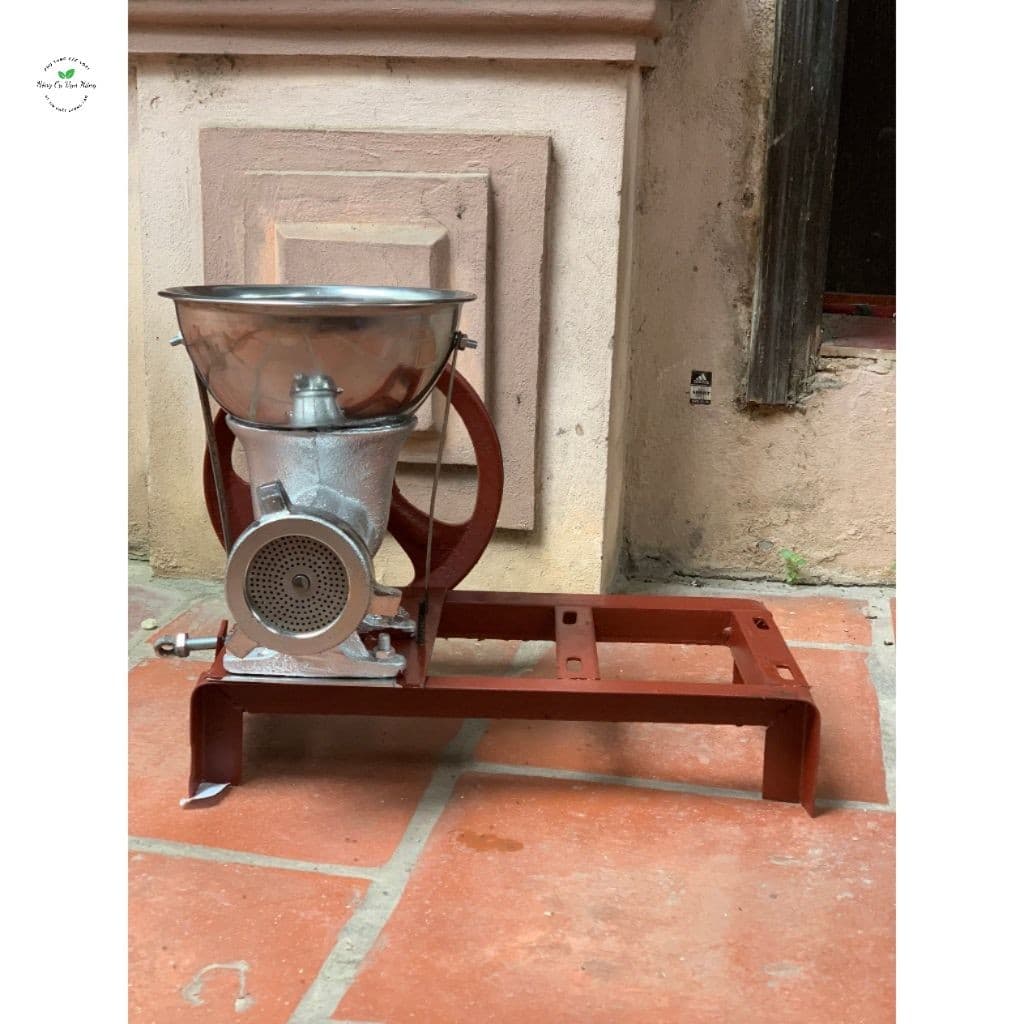 Cối đùn thịt xay xương 12 chân sắt xay đầu cổ gà, cua ốc, xay đùn xương thịt, ép cám chăn nuôi 