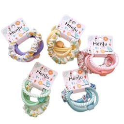 set  Dây Cao Su Dopamine Dây Buộc Tóc Dây Phụ Kiện Tóc xinh. nhatle.store2 5