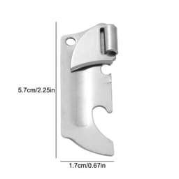 Dụng cụ mở hộp SDFG, Dụng cụ mở chai 2 trong 1 bằng thép không gỉ, Dụng cụ nhà bếp Gấp nắp tháo nắp cụ mở bền Tiện ích gia đình 8