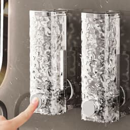 Hộp Đựng Sữa Tắm Dầu Gội Nước Rửa Tay Hút Chân Không  Hộp Đựng Xà Phòng Có Nắp Trong Suốt 6