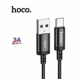 Cáp Sạc Nhanh Hoco X89 USB to TypeC dây bọc dù, hỗ trợ sạc nhanh, truyền dữ liệu 1