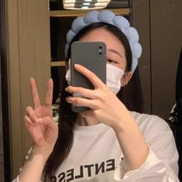 Bờm tóc Thời Trang Hàn Quốc Mềm Xốp Cao Đám Mây Băng Đô Quấn Tóc Phụ Kiện Tóc 6