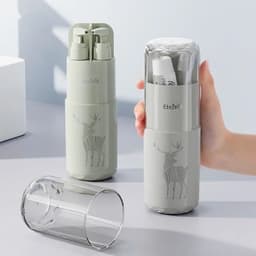 Hộp Đựng Đồ Dùng Cá Nhân 7 in 1 Tiện Lợi Khi Đi Công Tác, Du Lịch Đựng Bàn Chải Kem Đánh Răng Sữa Tắm Dầu Gội Đầu 9