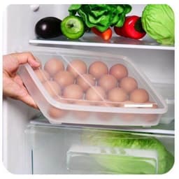 Khay Đựng Trứng/Hộp Lưu Trữ Trứng 24 Ngăn Trong Tủ Lạnh 5